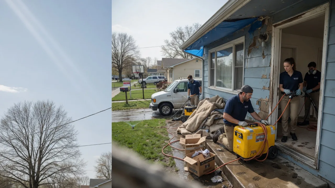 Basement Flood Cleanup in Menard, TX near me